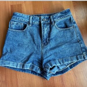 Pacsun denim mom shorts